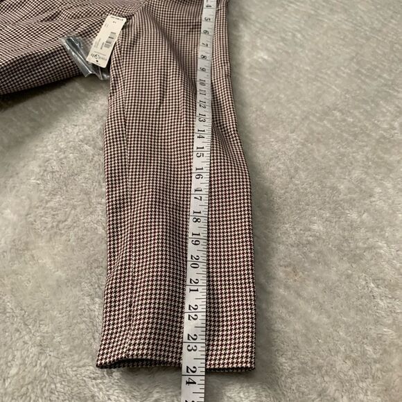 New East 5th Womens Gingham 5 Button Brown Blazer Jacket Size 14 NWT $180‎ - Picture 5 of 8